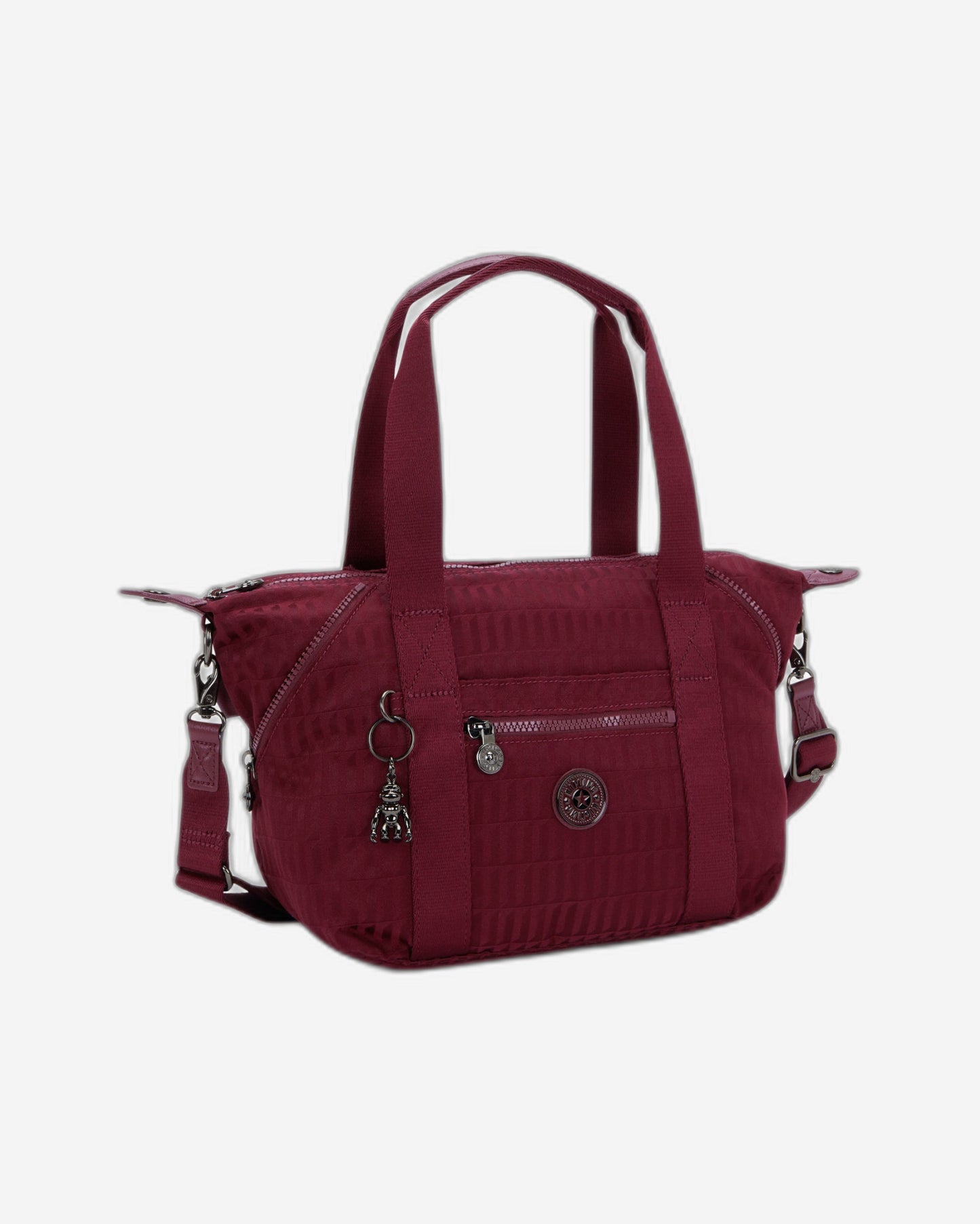 حقيبة يد صغيرة Kipling Art Mini Maroon Tile Jq (بحزام كتف قابل للإزالة) I3468-9HX