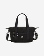 KIPLING Small handbag (with removable shoulderstrap) Female Black Sign Jq Art Mini I3468-Y12