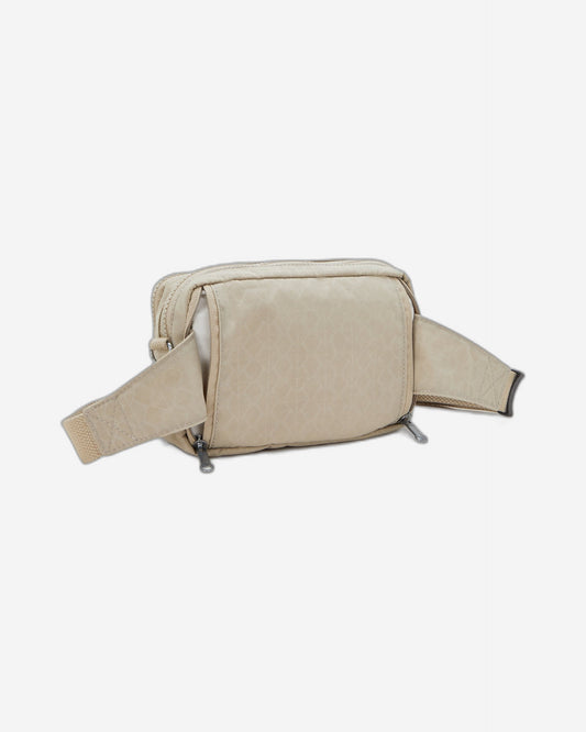 حقيبة كتف صغيرة من كيبلينج أبانو متعددة التوقيعات باللون البيج المنقوش I3492-96A