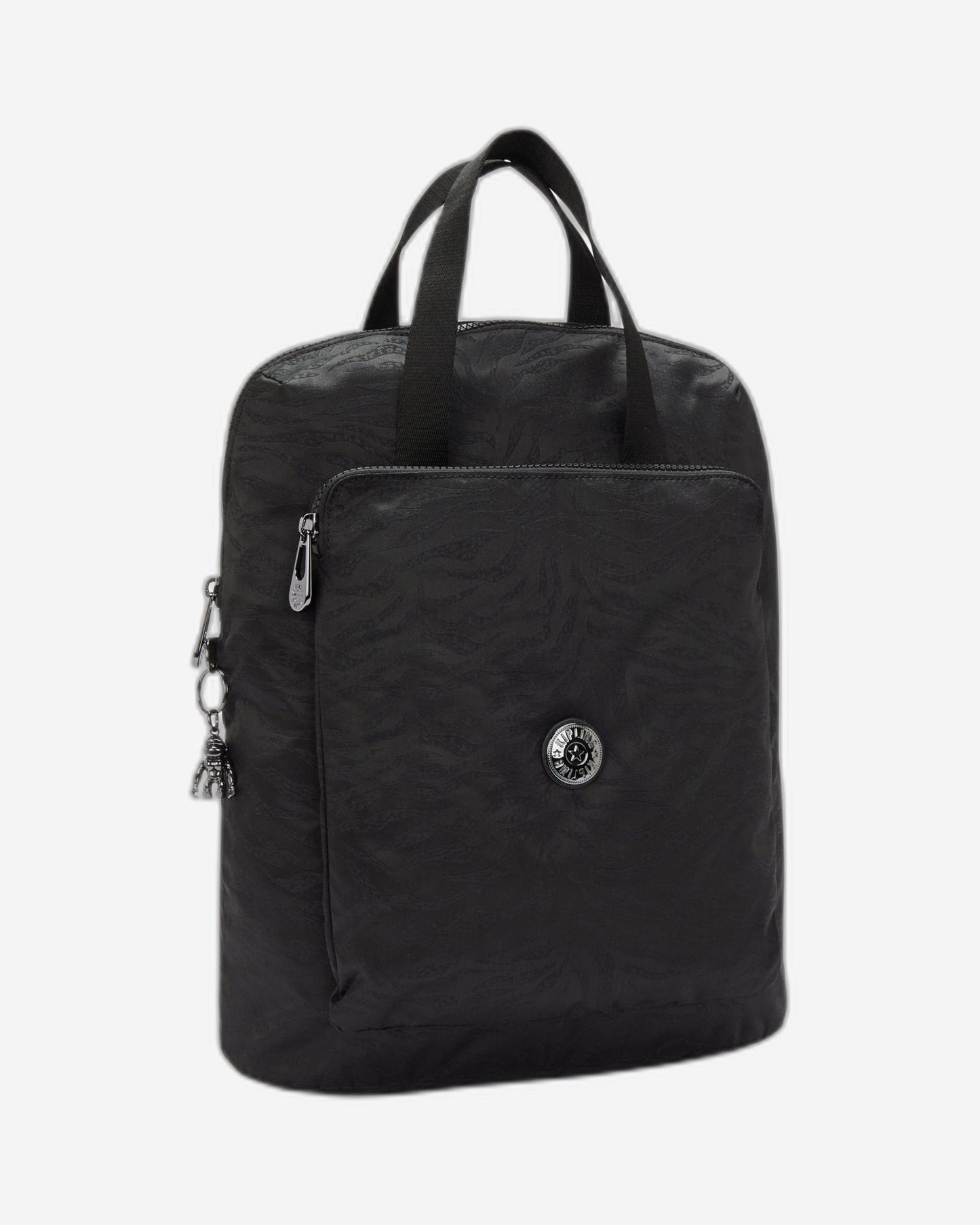 حقيبة ظهر Kipling Kazuki Undersea Jacquard مع جراب كمبيوتر محمول I3507-49J