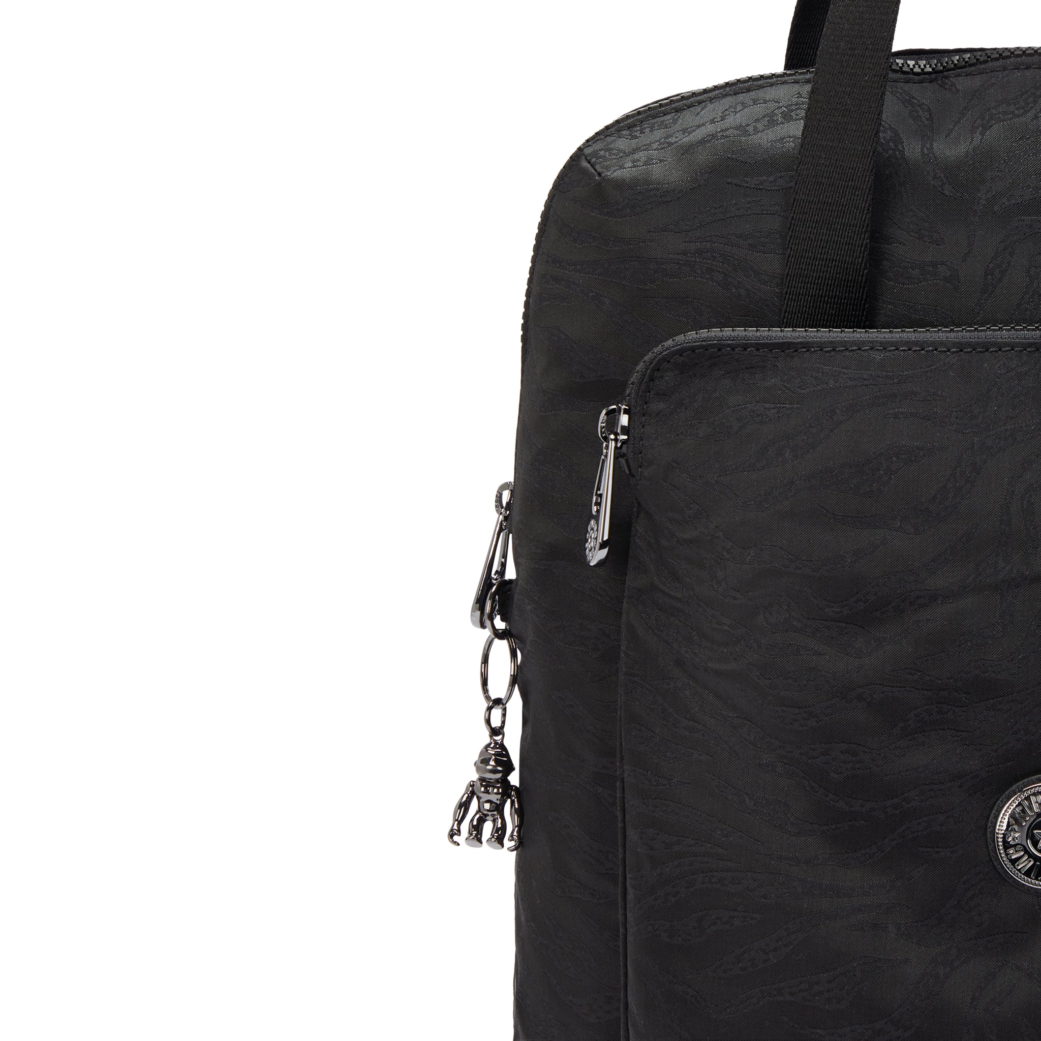 حقيبة ظهر Kipling Kazuki Undersea Jacquard مع جراب كمبيوتر محمول I3507-49J