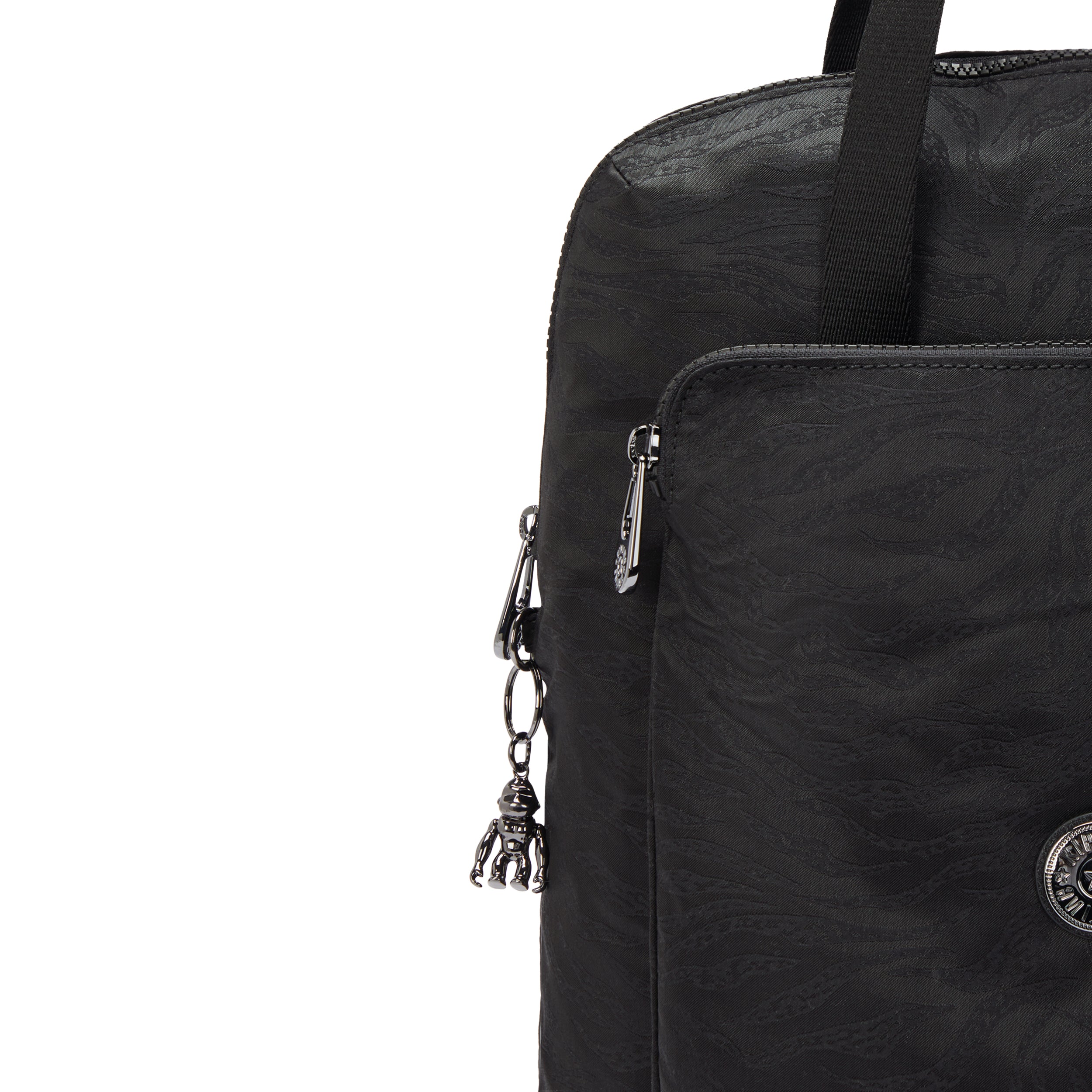 حقيبة ظهر Kipling Kazuki Undersea Jacquard مع جراب كمبيوتر محمول I3507-49J