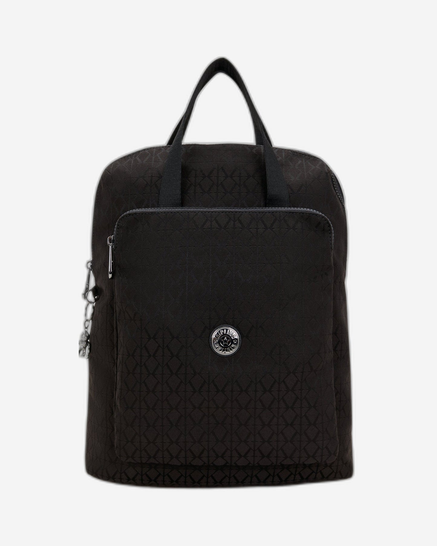 حقيبة ظهر متوسطة الحجم من Kipling Kazuki Black Sign Jq I3507-Y12