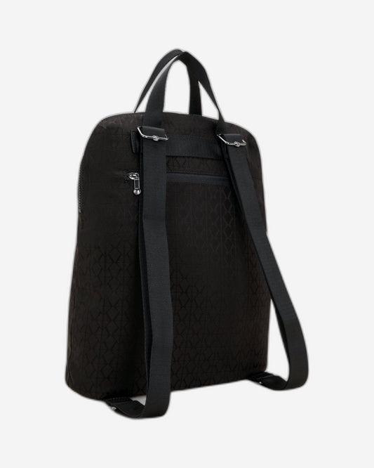 حقيبة ظهر متوسطة الحجم من Kipling Kazuki Black Sign Jq I3507-Y12