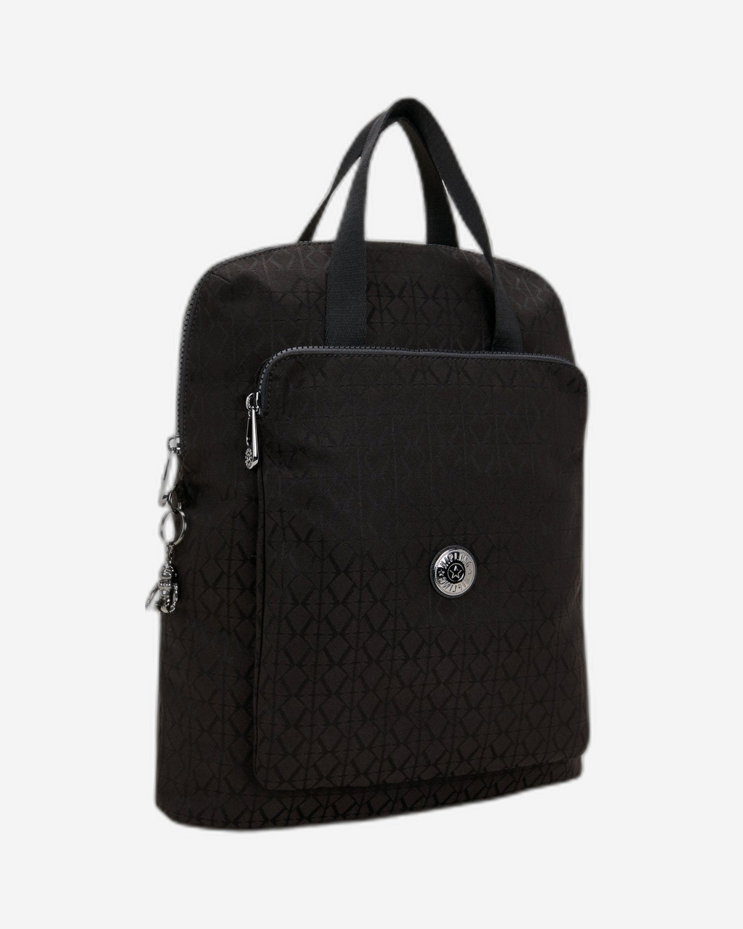 حقيبة ظهر متوسطة الحجم من Kipling Kazuki Black Sign Jq I3507-Y12