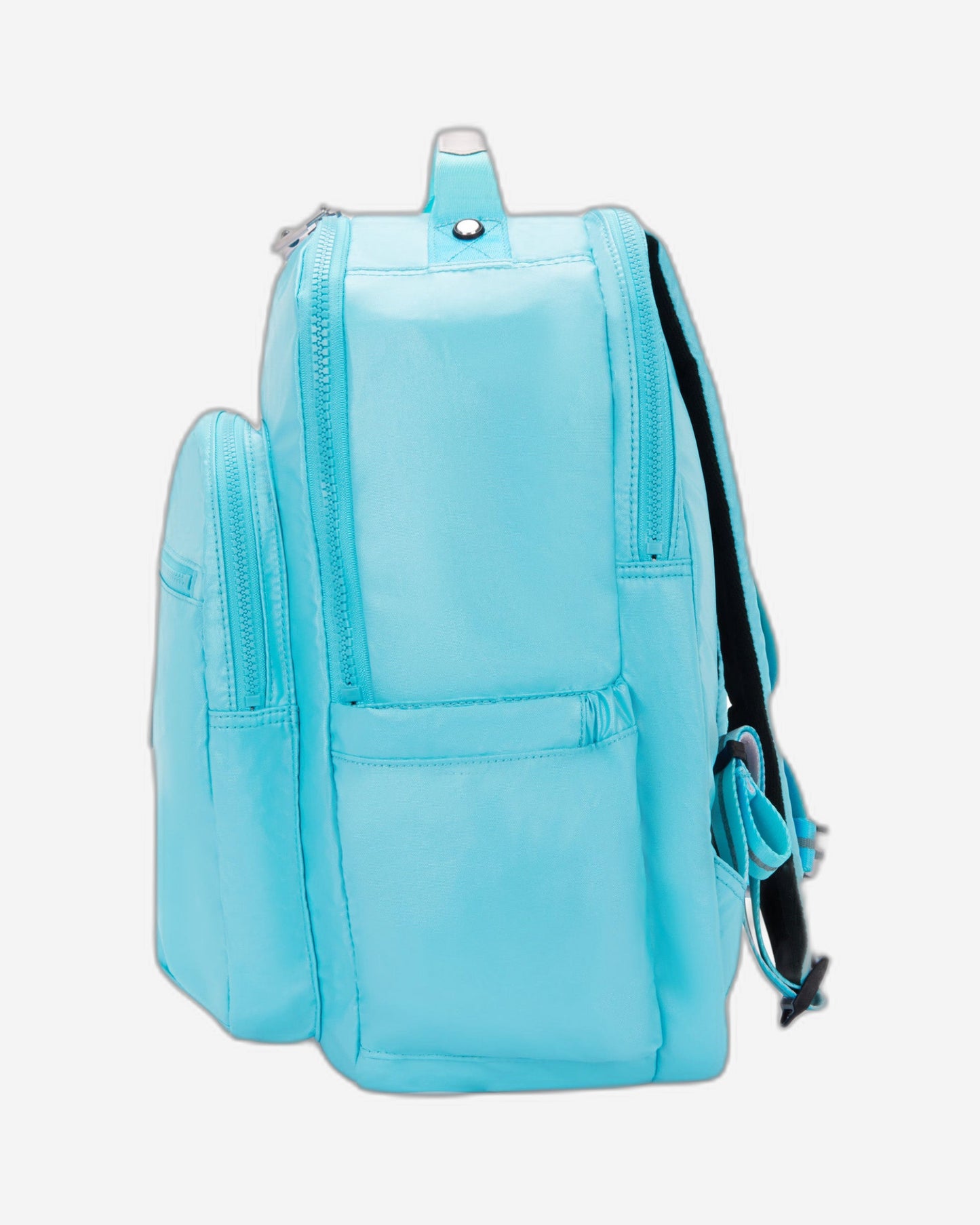 حقيبة ظهر Kipling Seoul College Extra Sea Blue Met Large مع حجرة للكمبيوتر المحمول I3514-52D
