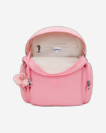 حقيبة ظهر Kipling City Zip S صغيرة بلون أحمر خدود ممتع I3523-6LZ