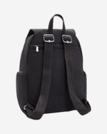 حقيبة ظهر كيبلينج سيتي زيب إس سوداء صغيرة C2I3523-P39