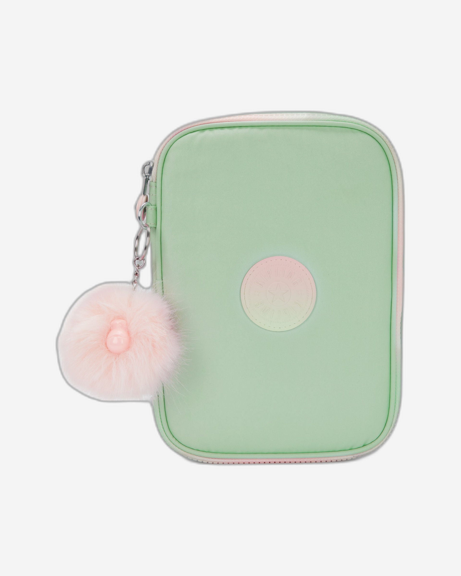 كيبلينج ١٠٠ قلمًا أخضر ناعم مع حافظة أقلام كبيرة C2I3624-5KY