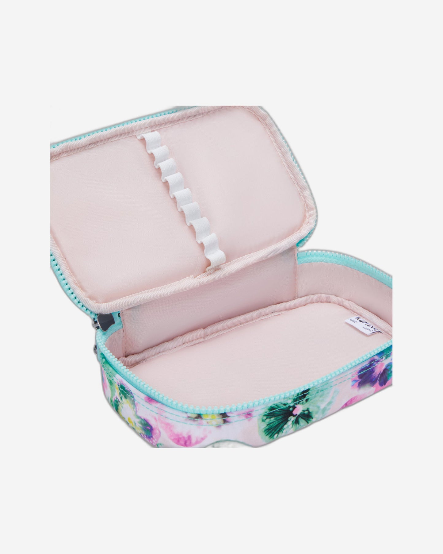 حافظة أقلام كيبلينج 50 قلمًا أكوا بلوسوم متوسطة الحجم C2I3707-7EC