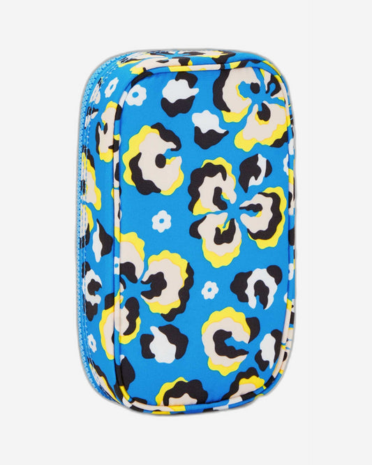 حافظة أقلام كيبلينج متوسطة الحجم بنقشة جلد النمر، ٥٠ قلمًا، C2I3707-P2A