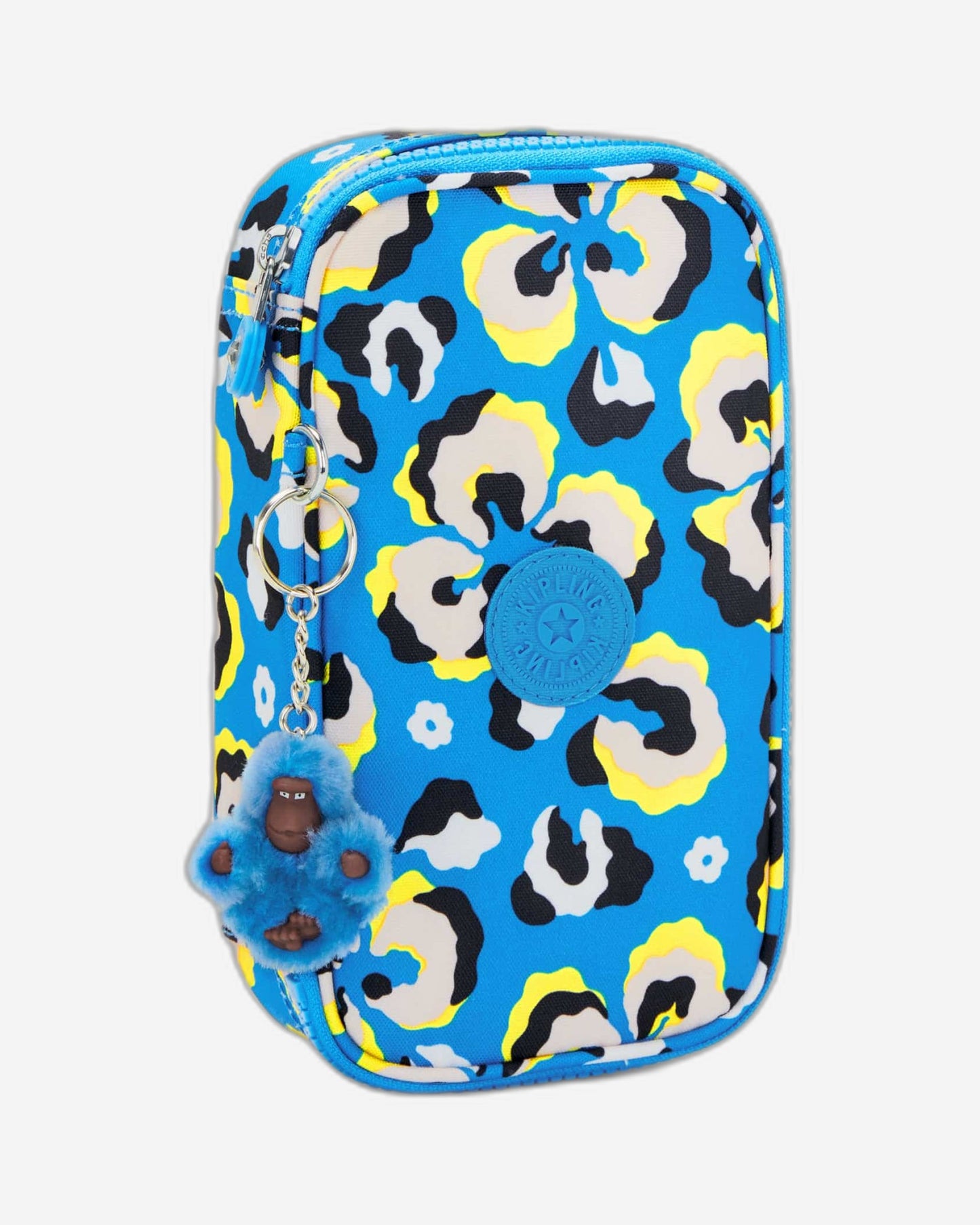 حافظة أقلام كيبلينج متوسطة الحجم بنقشة جلد النمر، ٥٠ قلمًا، C2I3707-P2A