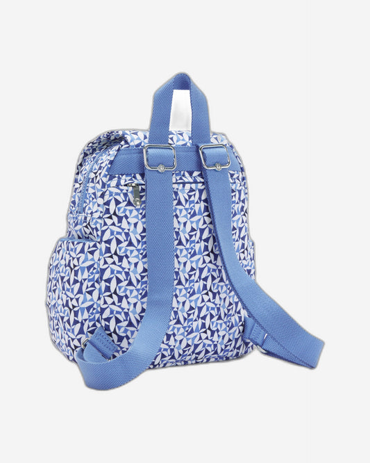 حقيبة ظهر صغيرة بسحاب سيتي من كيبلينج بطبعة أوراق مجنونة I3735-1DU