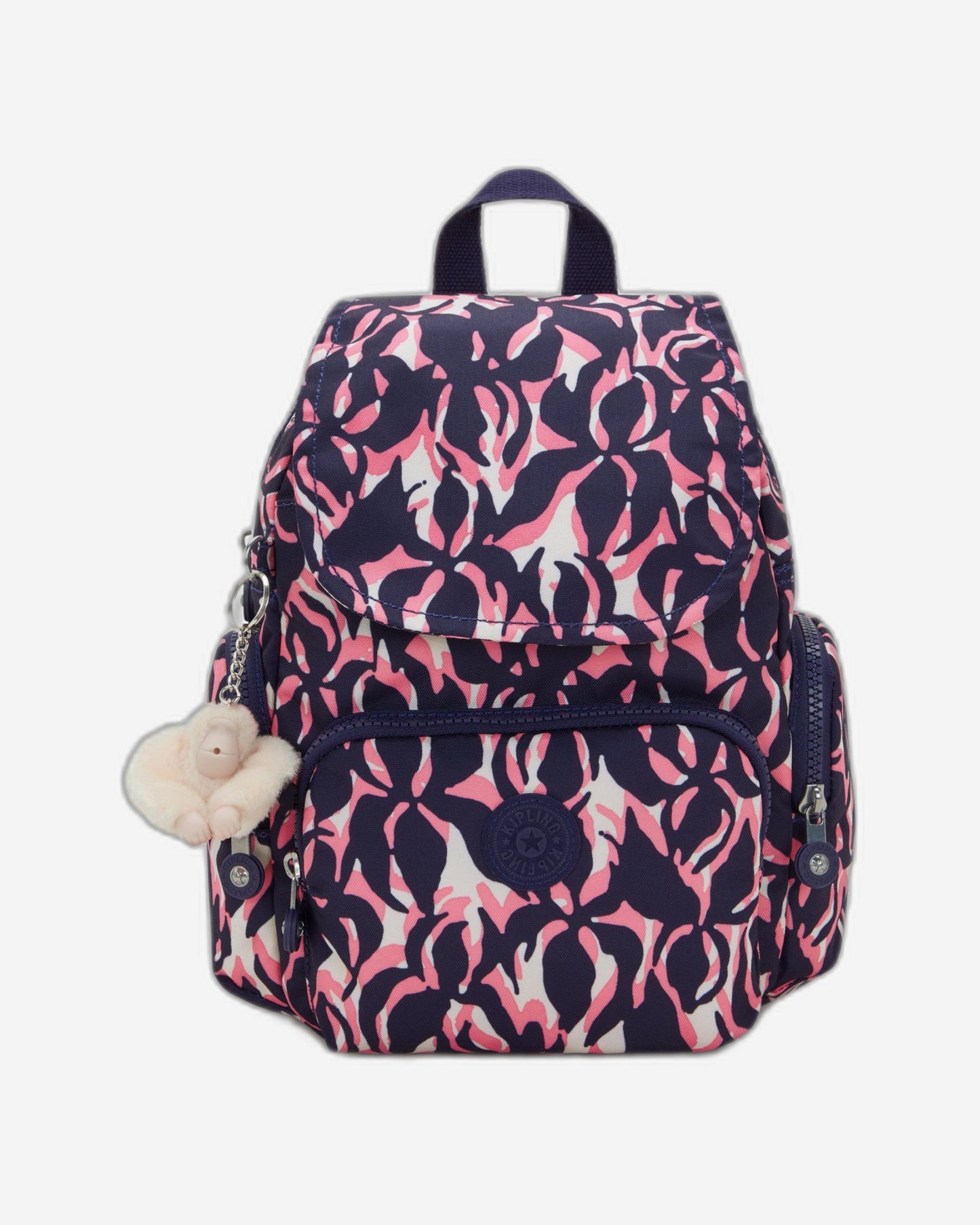 حقيبة ظهر صغيرة Kipling City Zip Mini Palm Mood I3735-6PQ