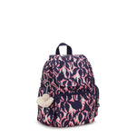 حقيبة ظهر صغيرة Kipling City Zip Mini Palm Mood I3735-6PQ