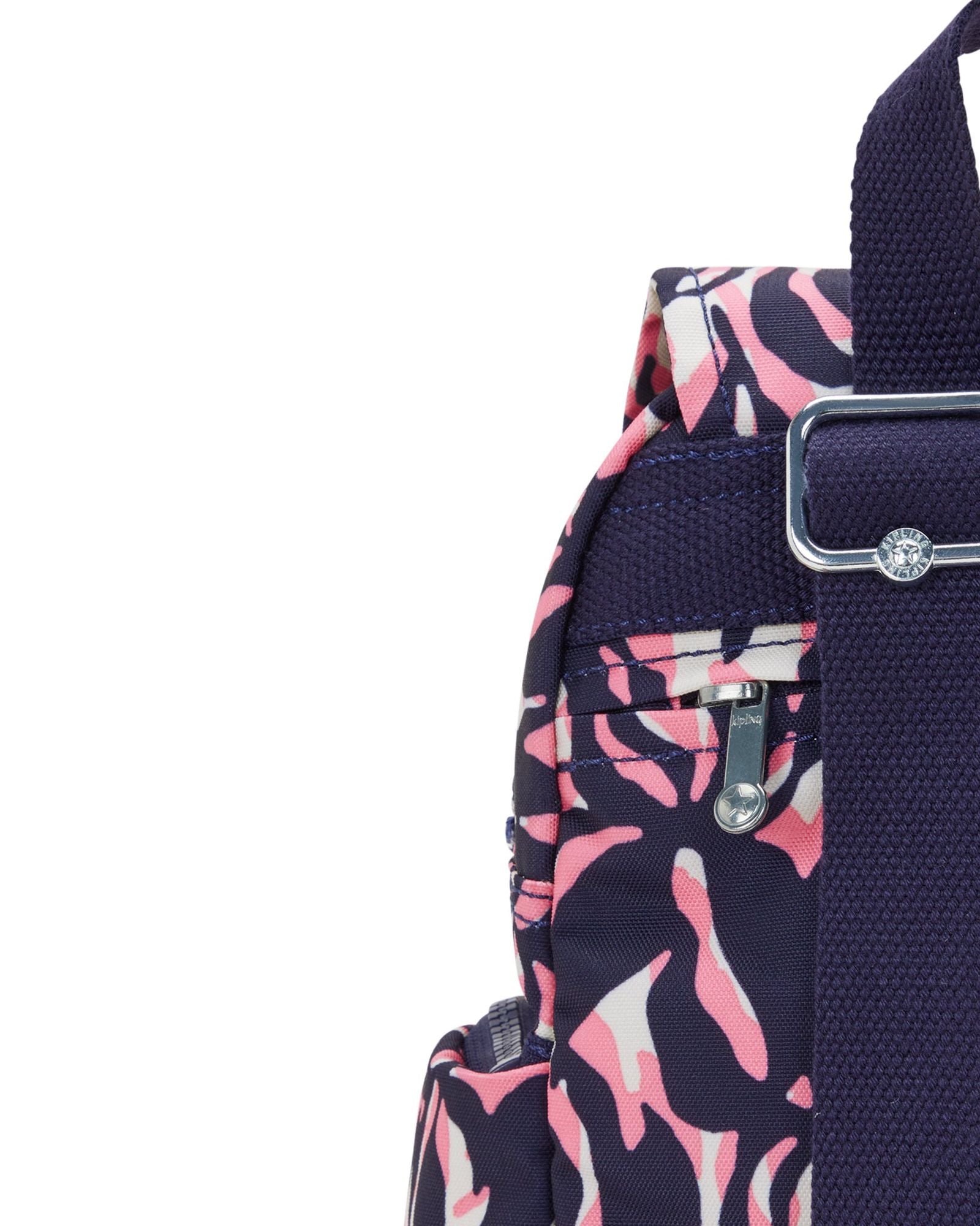 حقيبة ظهر صغيرة Kipling City Zip Mini Palm Mood I3735-6PQ