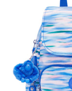 حقيبة ظهر كيبلينج سيتي زيب ميني ديوليتد بلو ميني C2I3735-TX9