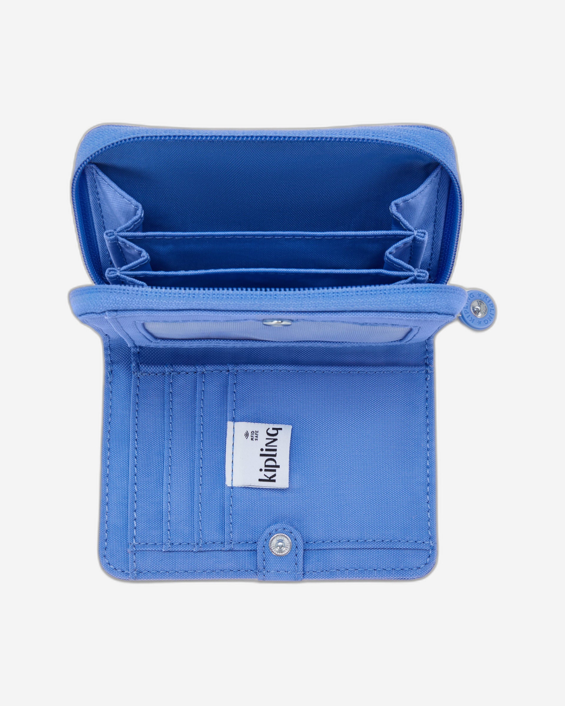 محفظة كيبلينج موني لوف كوكتيل زرقاء متوسطة الحجم I3738-87S