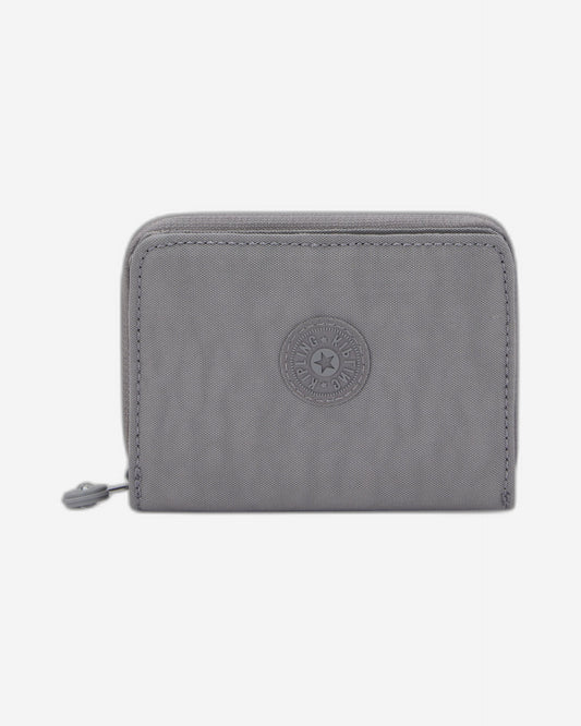محفظة Kipling Money Love Inviting الرمادية متوسطة الحجم I3738-8DH