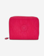 محفظة كيبلينج موني لوف كونفيتي وردية متوسطة الحجم C2I3738-T73