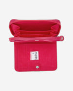 محفظة كيبلينج موني لوف كونفيتي وردية متوسطة الحجم C2I3738-T73