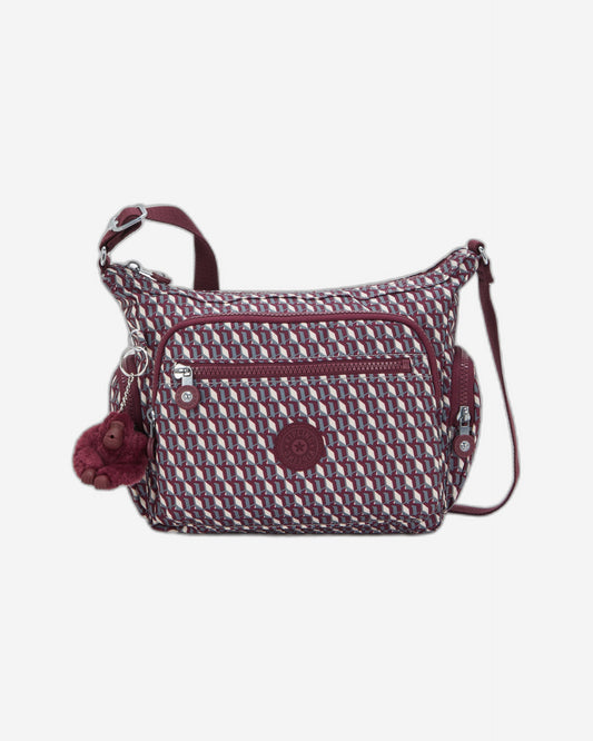 حقيبة Kipling Gabbie S 3Dk Wine متوسطة الحجم I3759-1PB