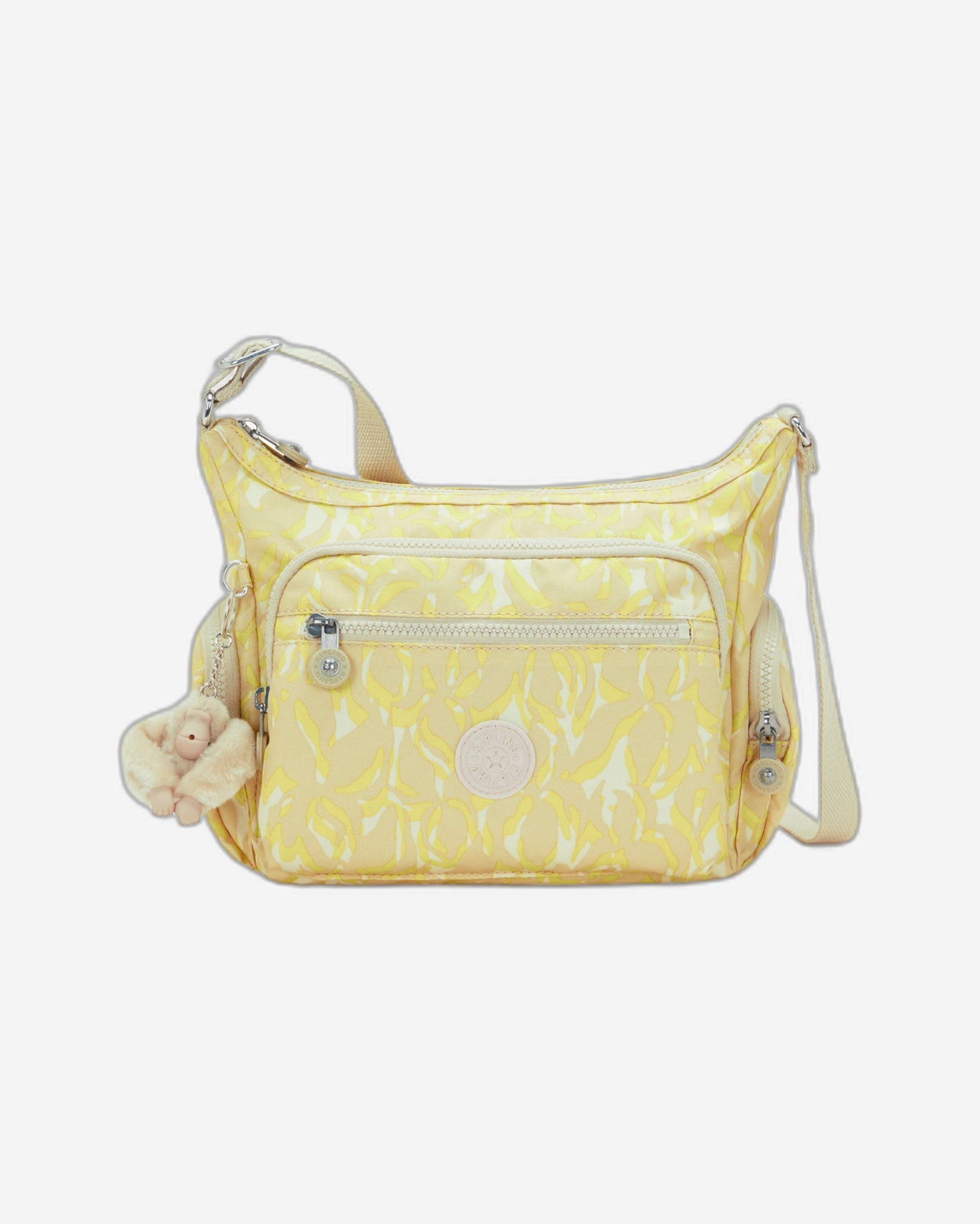 حقيبة Kipling Gabbie S Palm Mood Sun متوسطة الحجم I3759-4DP