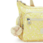 حقيبة Kipling Gabbie S Palm Mood Sun متوسطة الحجم I3759-4DP