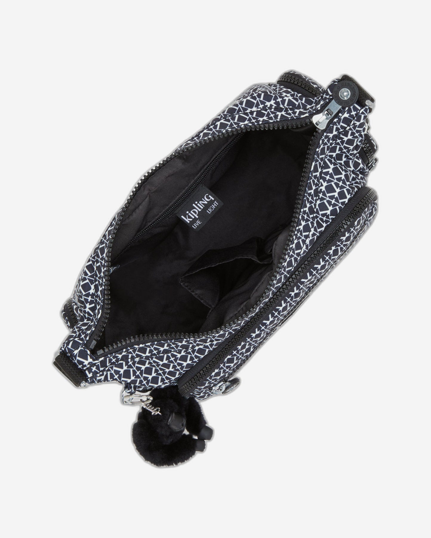 حقيبة كروس بودي متوسطة الحجم بطبعة مميزة من كيبلينج غابي إس I3759-DD2