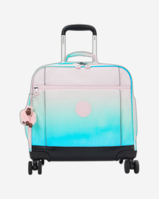 حقيبة كيبلينج نيو ستوريا ذات العجلات بلون البحر المتدرج I3767-63U