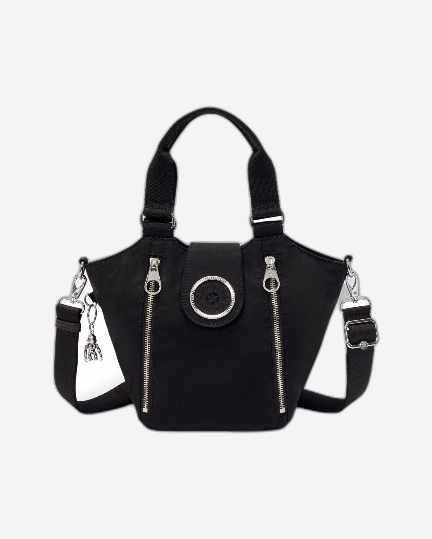 حقيبة كتف كيبلينج ريسيسلي إس بلاك سبايس صغيرة I3856-5JB