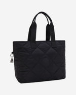 حقيبة Kipling Colissa Up Cosmic Black Quilt كبيرة الحجم I3866-95R