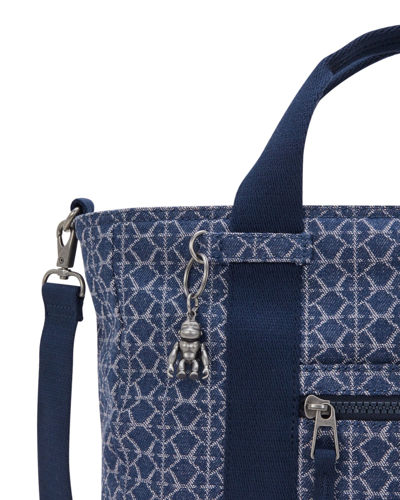 حقيبة كيبلينج ريتا إس سيجنتشر دينم صغيرة بسحاب إغلاق I3921-7PF