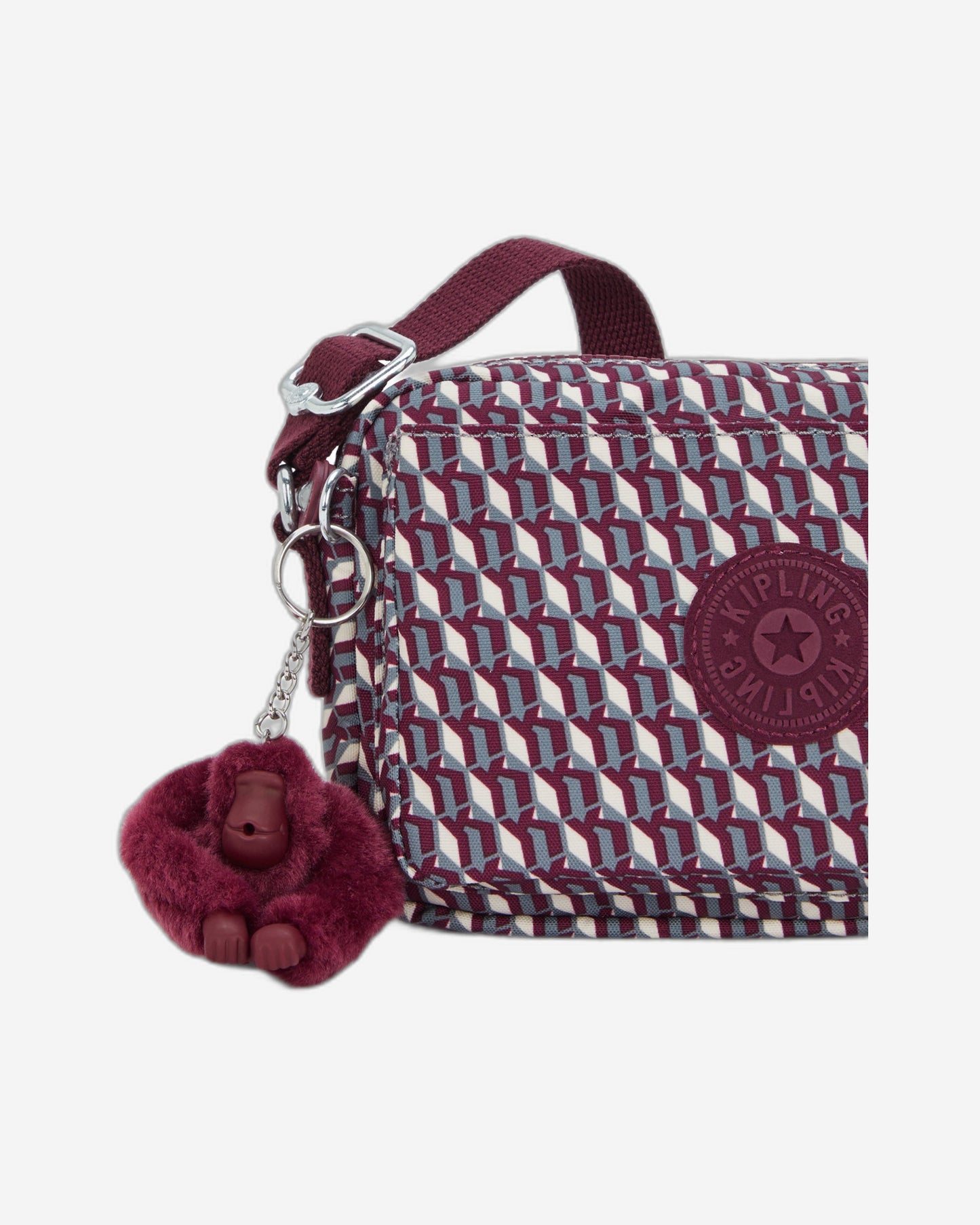 حقيبة Kipling Abanu 3Dk Wine Small crossbody I3942-1PB