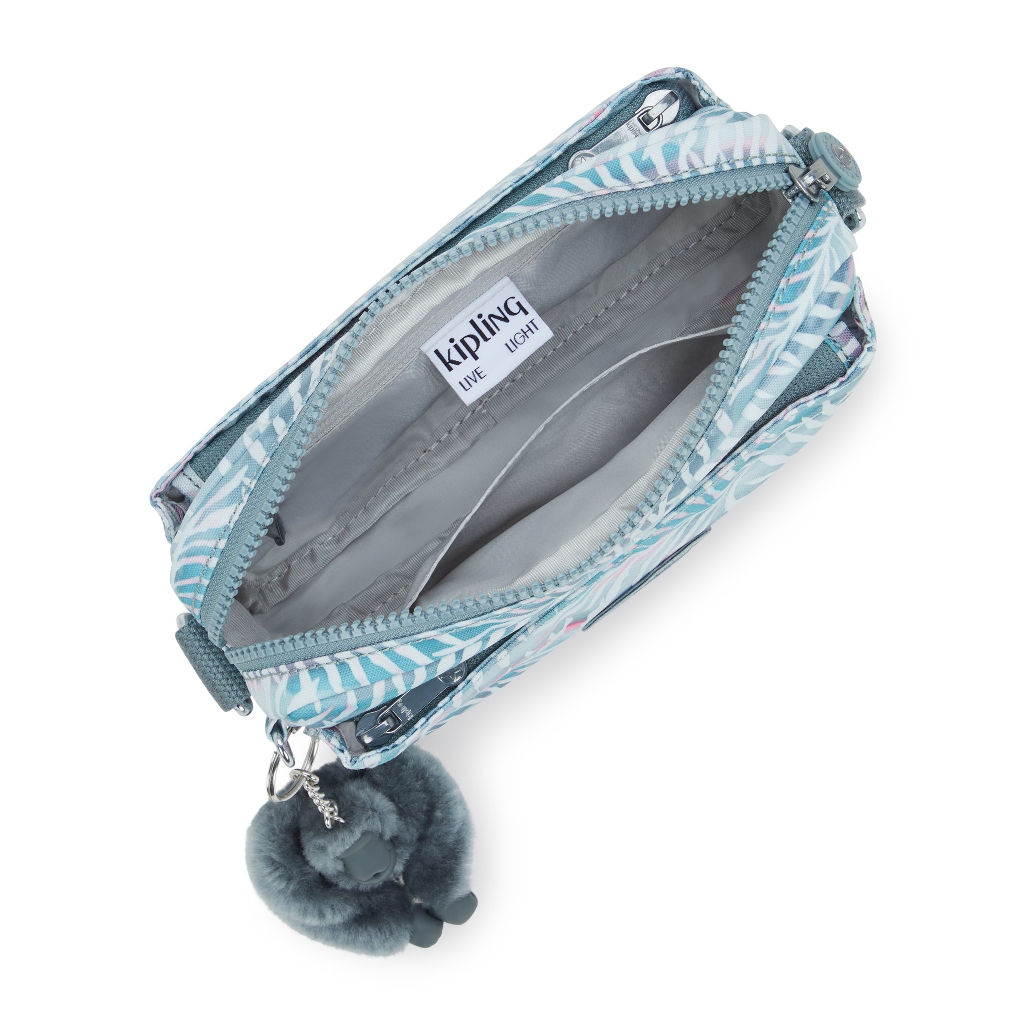 حقيبة كيبلينج أبانو الصغيرة المزينة بأوراق النخيل I3942-3QN