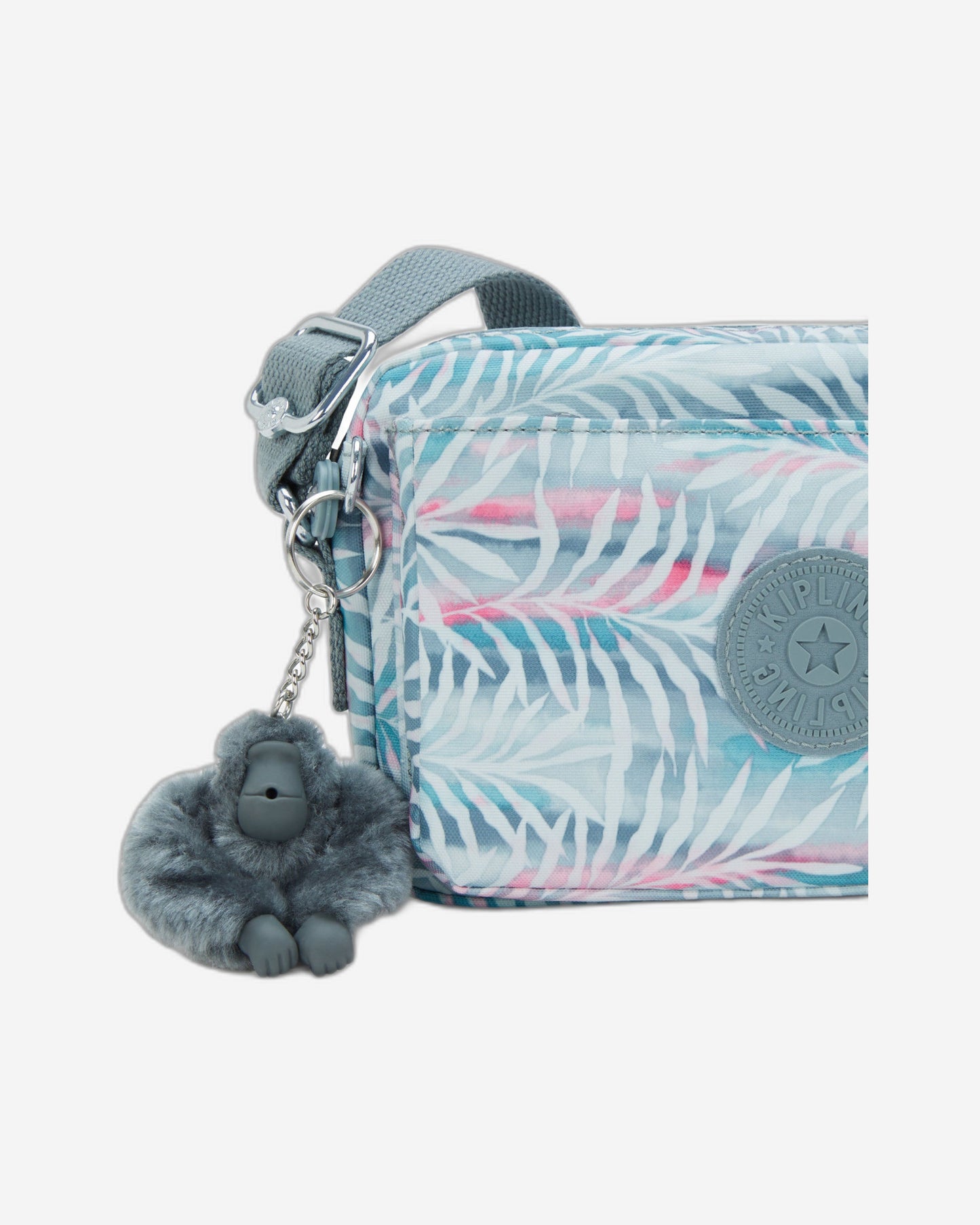 حقيبة كيبلينج أبانو الصغيرة المزينة بأوراق النخيل I3942-3QN