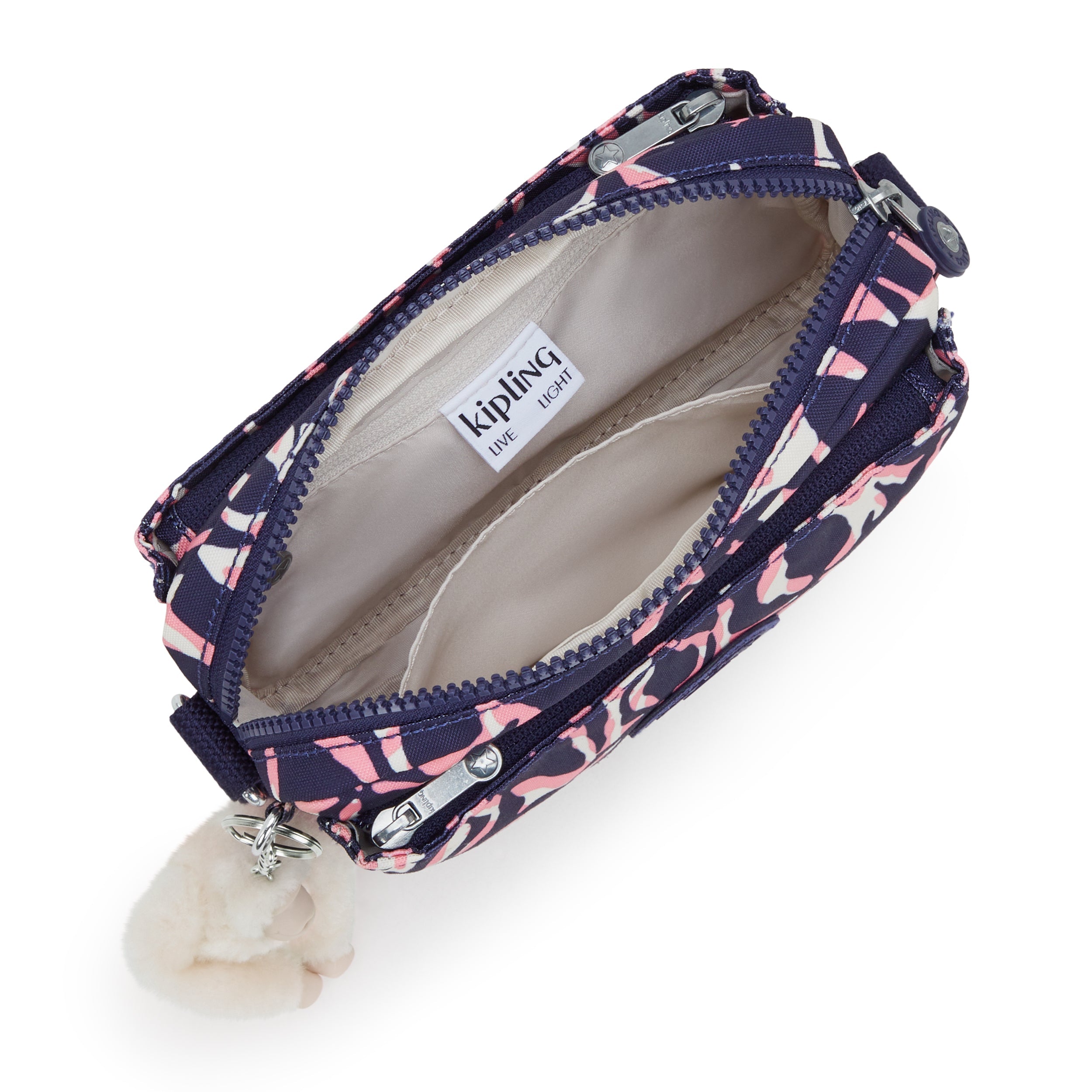 حقيبة Kipling Abanu Palm Mood صغيرة متقاطعة I3942-6PQ