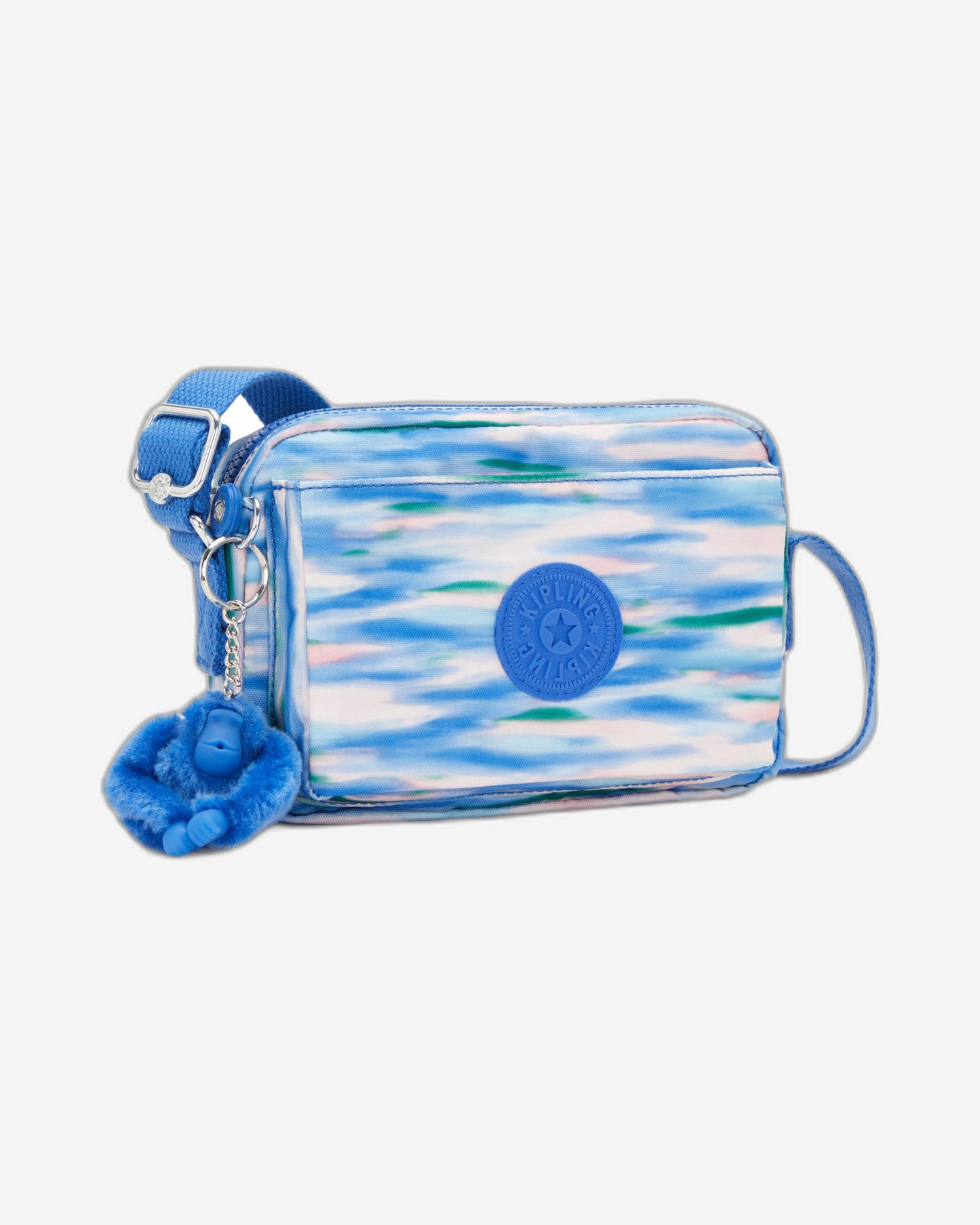 حقيبة كتف صغيرة من كيبلينج أبانو زرقاء مخففة C2I3942-TX9