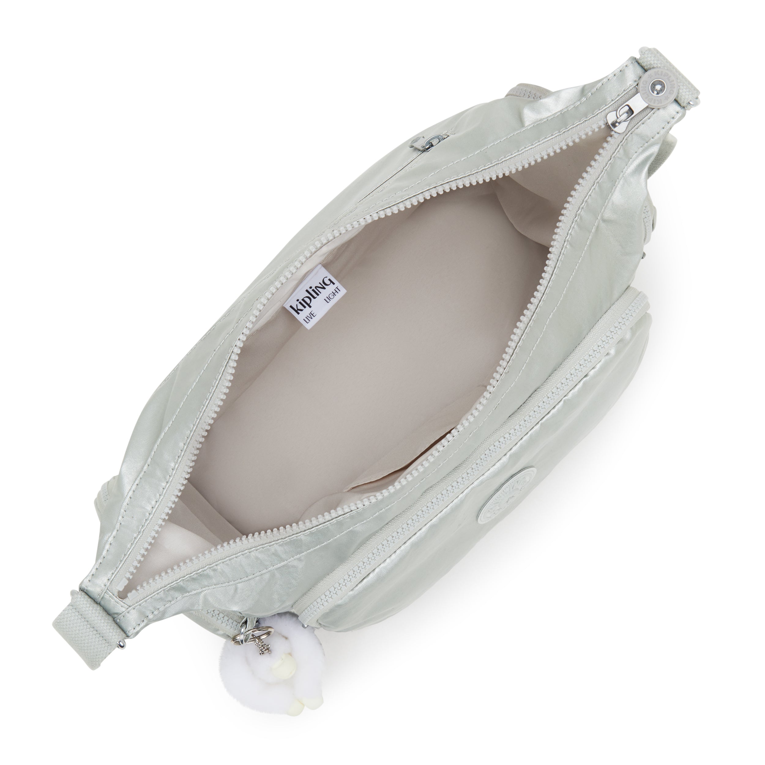 حقيبة كروس كبيرة معدنية جديدة من كيبلينج جاب I3945-70P