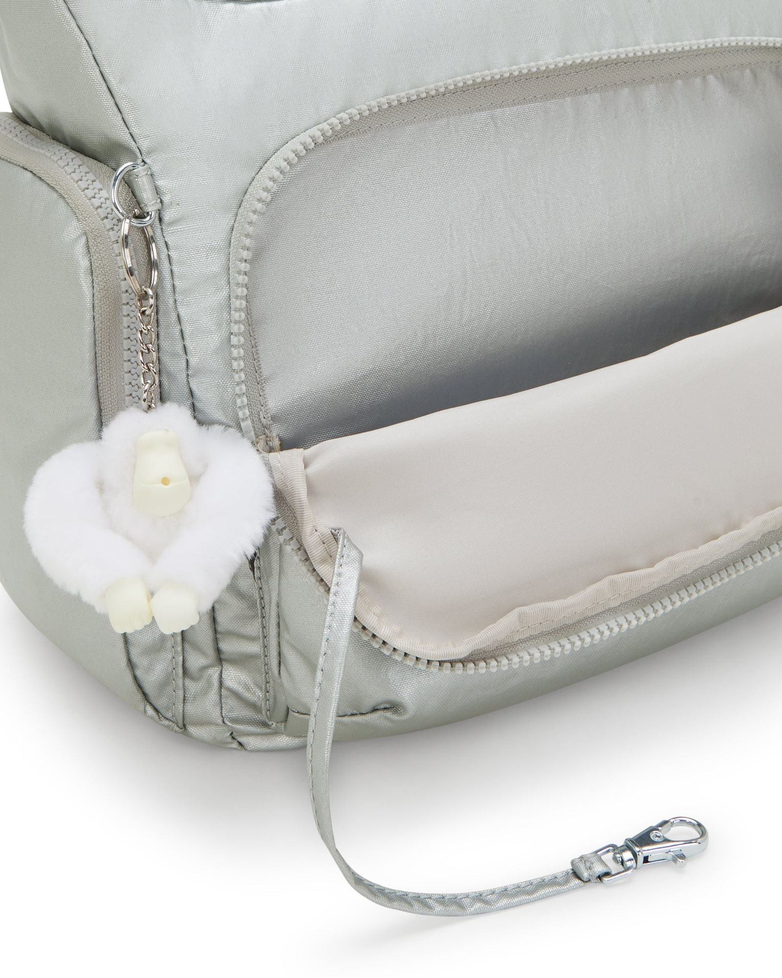 حقيبة كروس كبيرة معدنية جديدة من كيبلينج جاب I3945-70P