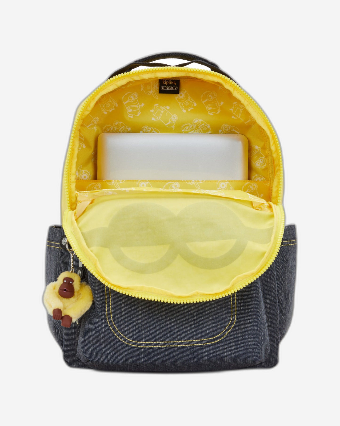 حقيبة ظهر كبيرة من Kipling Seoul Minion Jeans Bl C2I3986-MI8