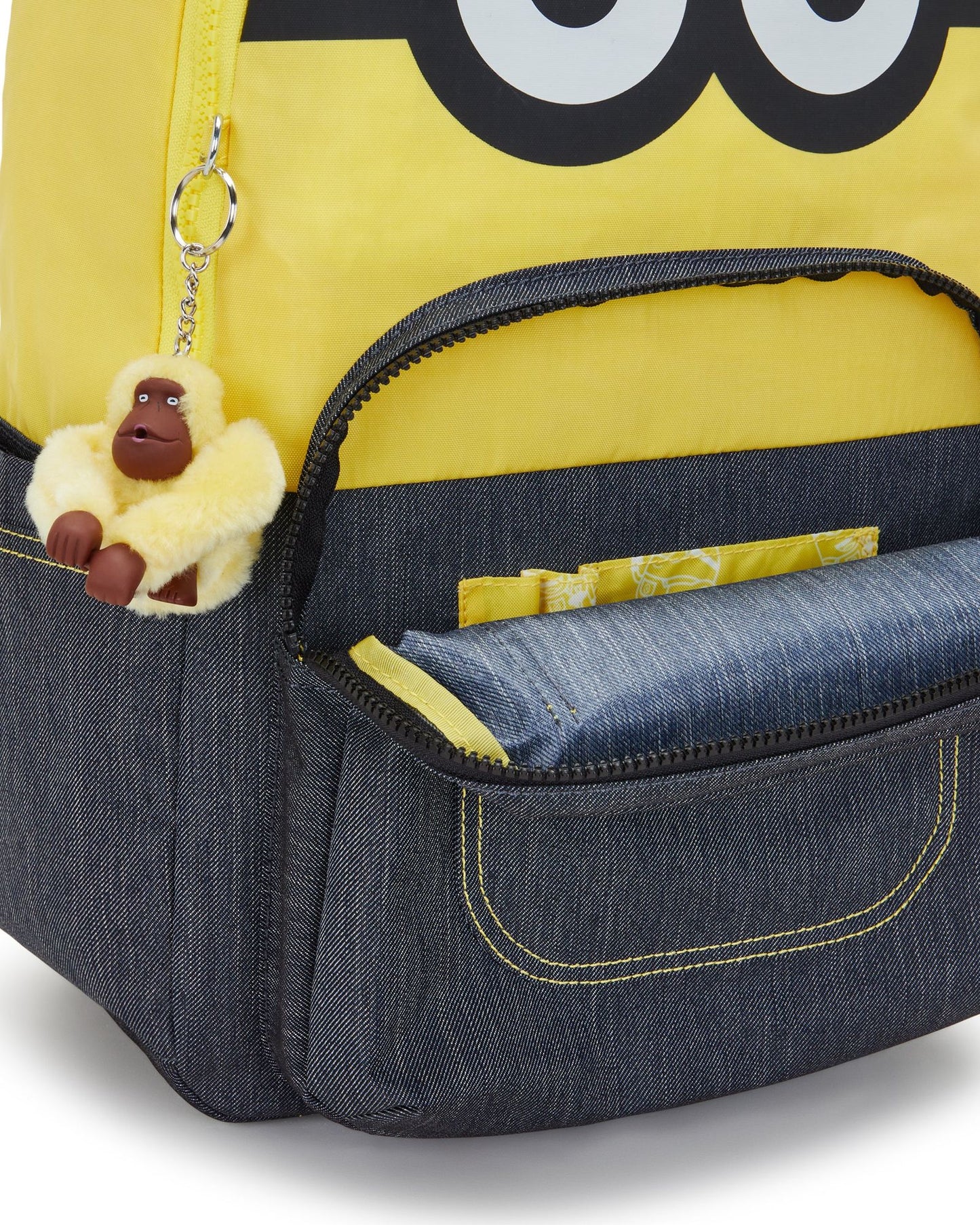 حقيبة ظهر كبيرة من Kipling Seoul Minion Jeans Bl C2I3986-MI8