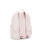 حقيبة ظهر كيبلينج سيول بينك شاين كبيرة I4034-3DZ