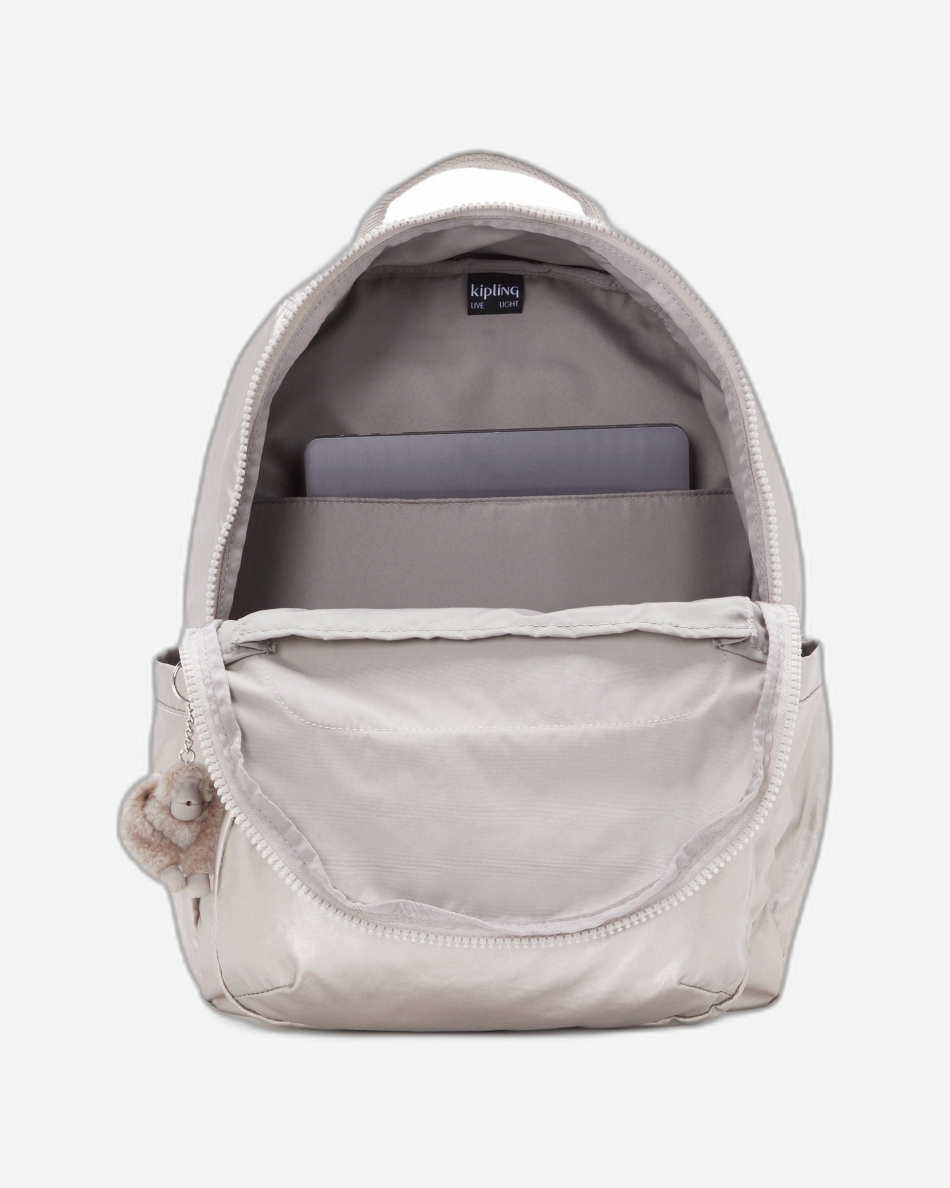 حقيبة ظهر كيبلينج سيول ميتاليك جلو كبيرة C2I4034-48I