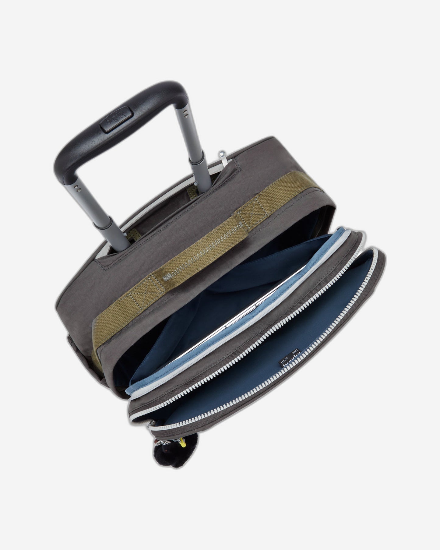 حقيبة Kipling New Storia Back to Grey كبيرة بعجلات I4050-1DX