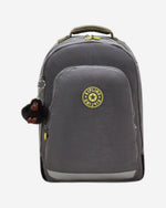 حقيبة ظهر كبيرة من Kipling Class Room Back to Grey مع حجرة للكمبيوتر المحمول I4053-1DX