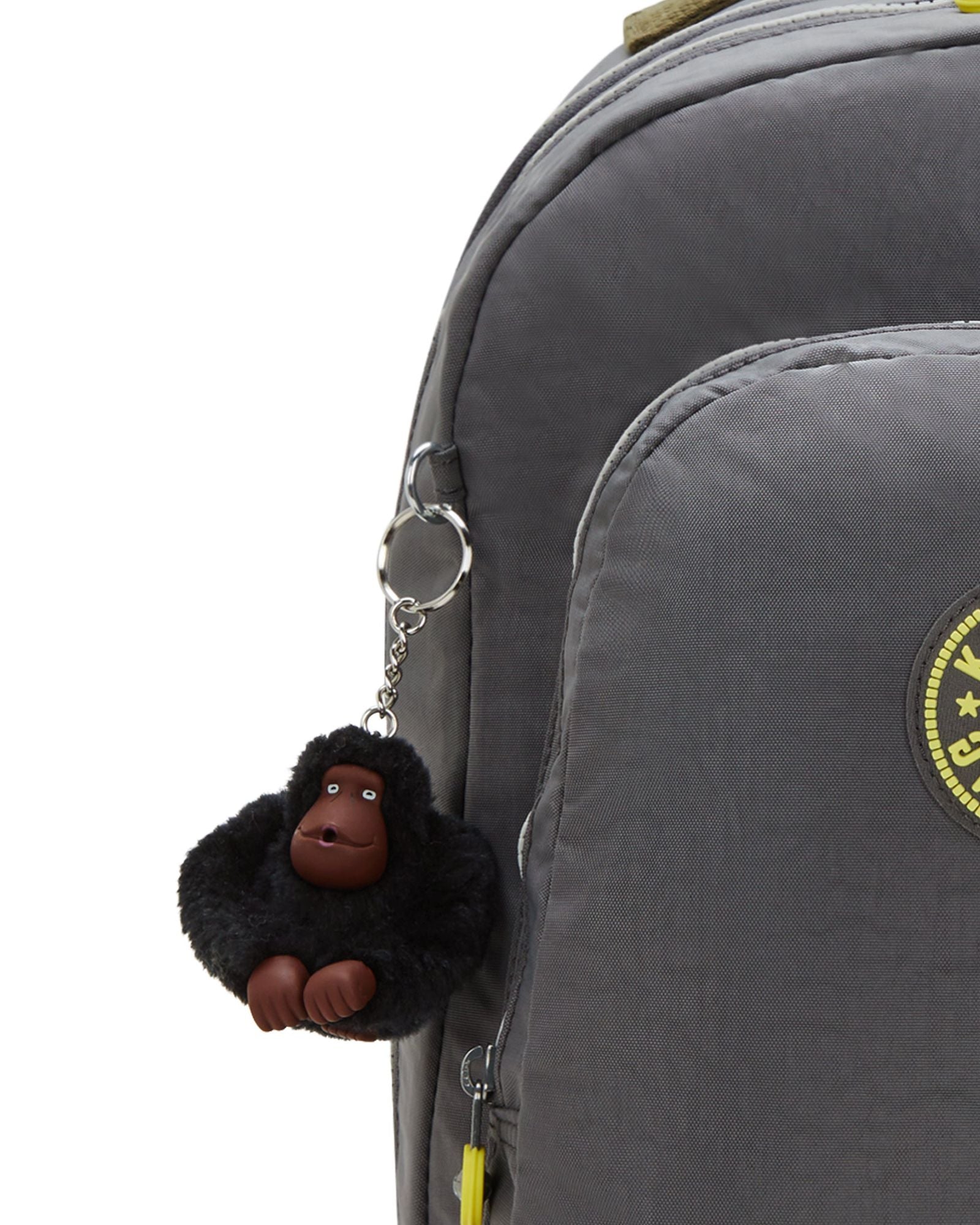 حقيبة ظهر كبيرة من Kipling Class Room Back to Grey مع حجرة للكمبيوتر المحمول I4053-1DX