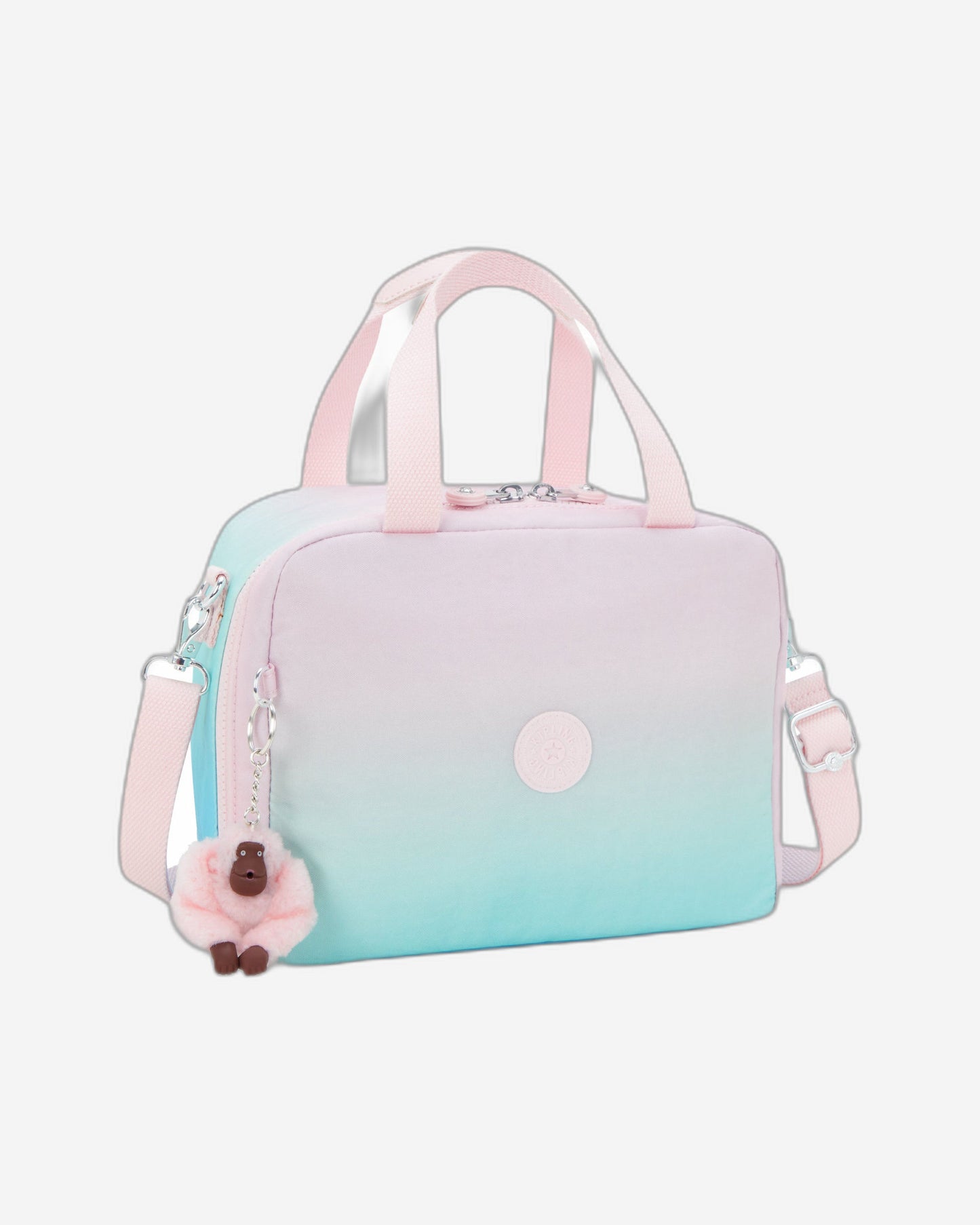 حقيبة غداء كبيرة Kipling Miyo Gradient Sea مع جراب عربة I4126-63U