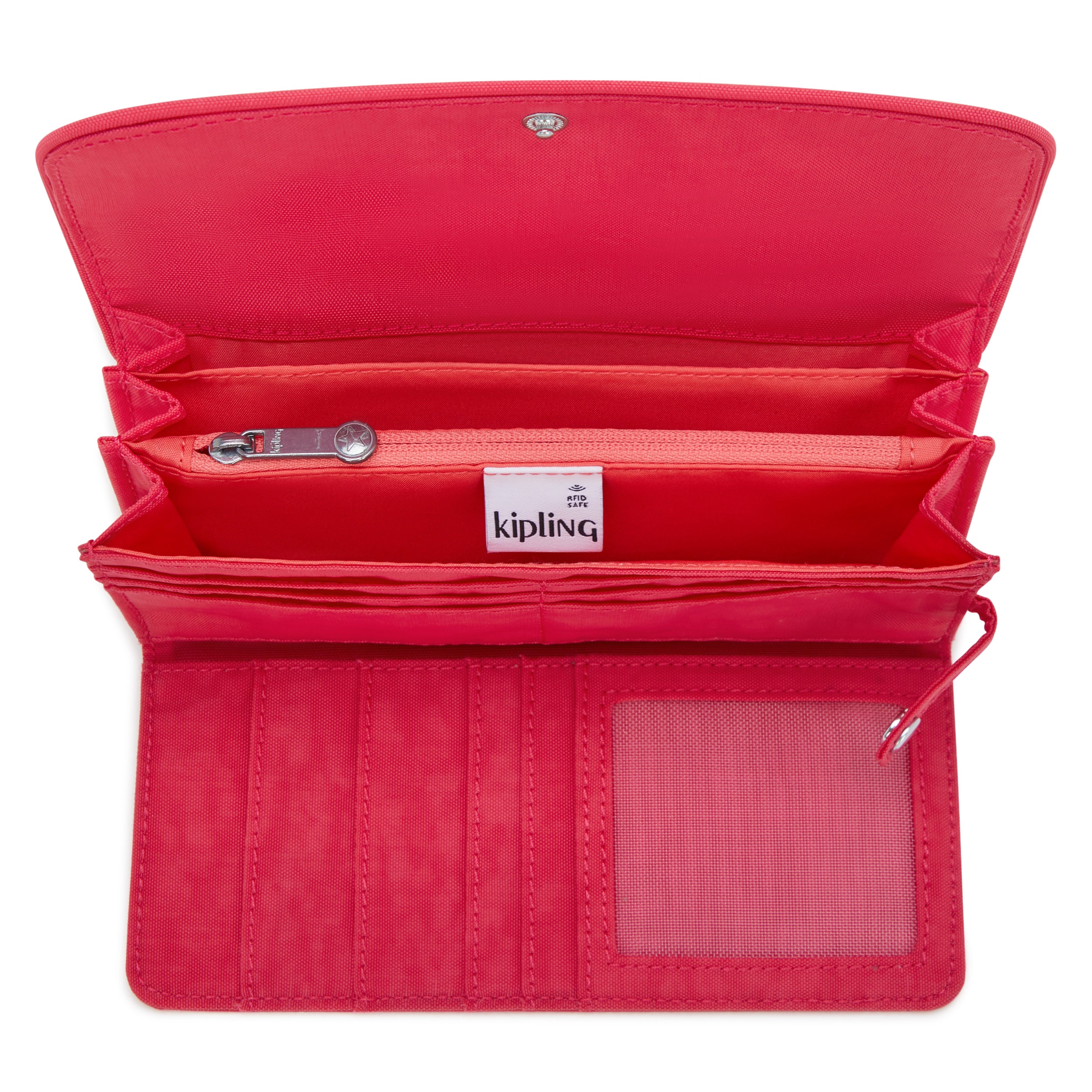 محفظة كيبلينج موني لاند ريزورت الوردية الكبيرة I4191-1BN