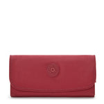 Kipling Money Land Funky Red Large Wallet I4191-4SS